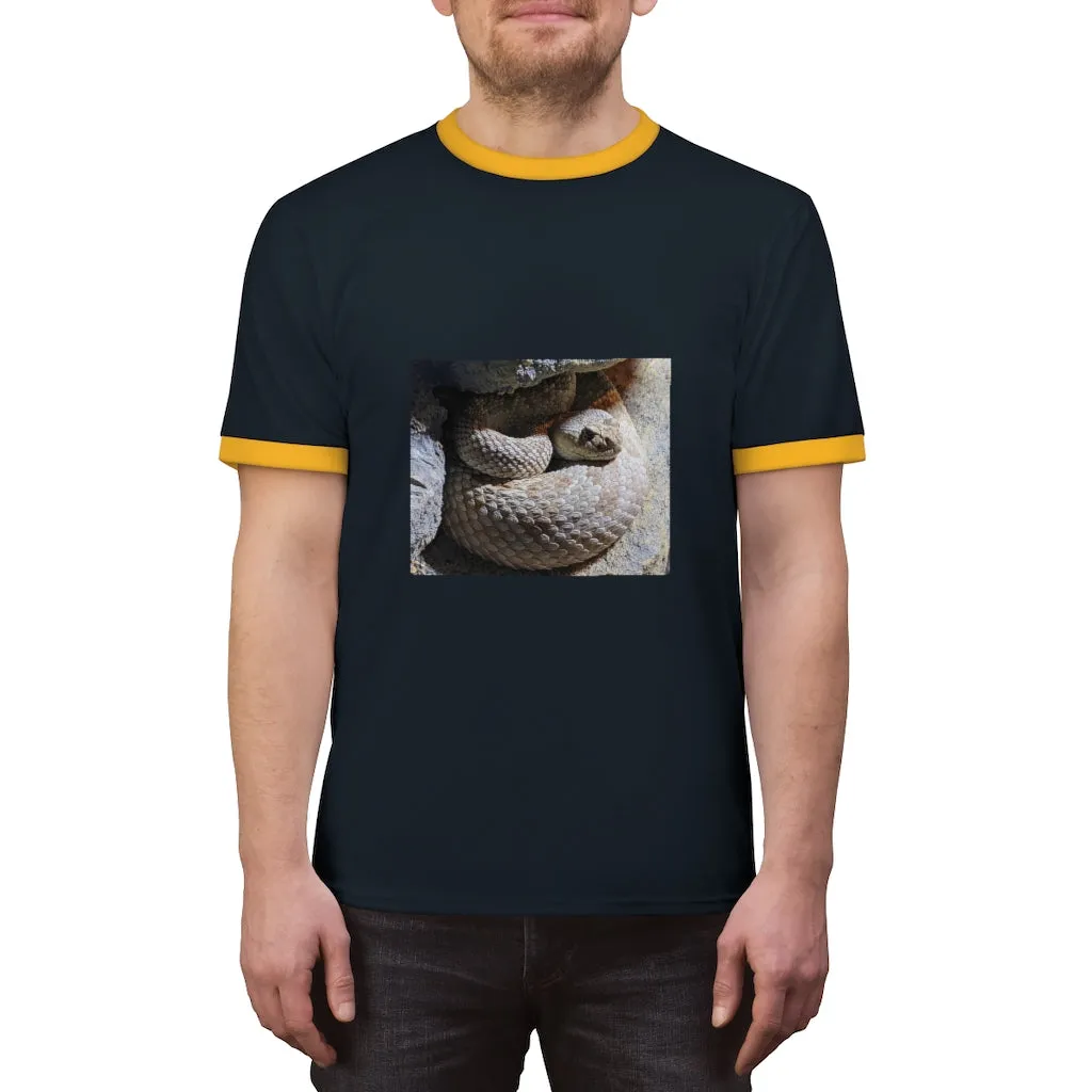 Snake Unisex Ringer Tee