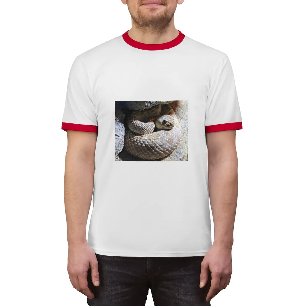 Snake Unisex Ringer Tee