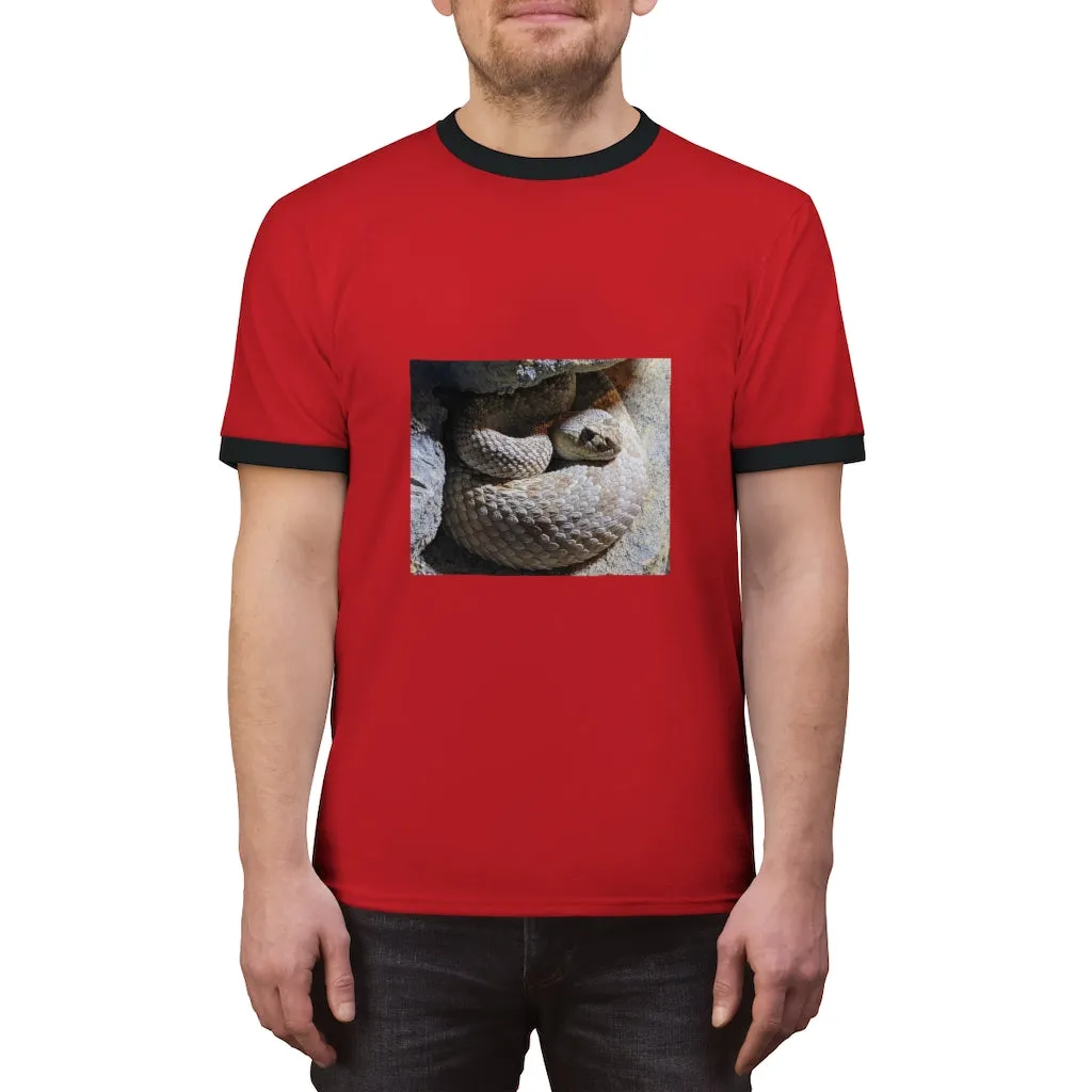 Snake Unisex Ringer Tee