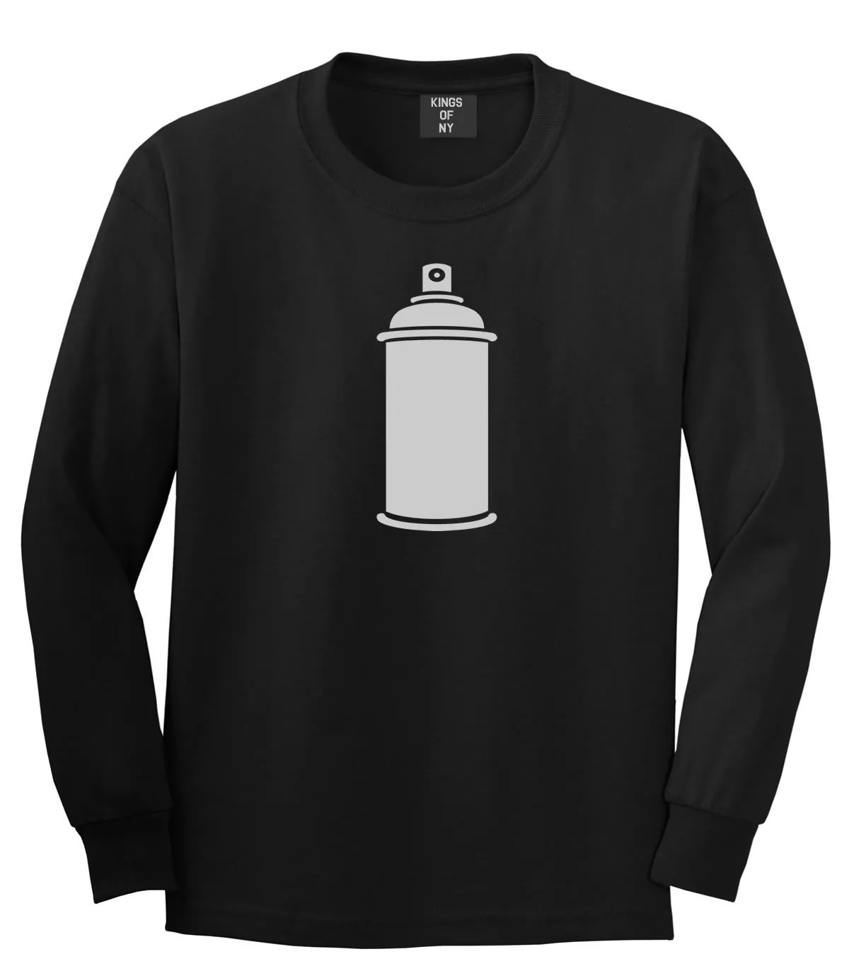 Spray Can Graffiti Long Sleeve T-Shirt