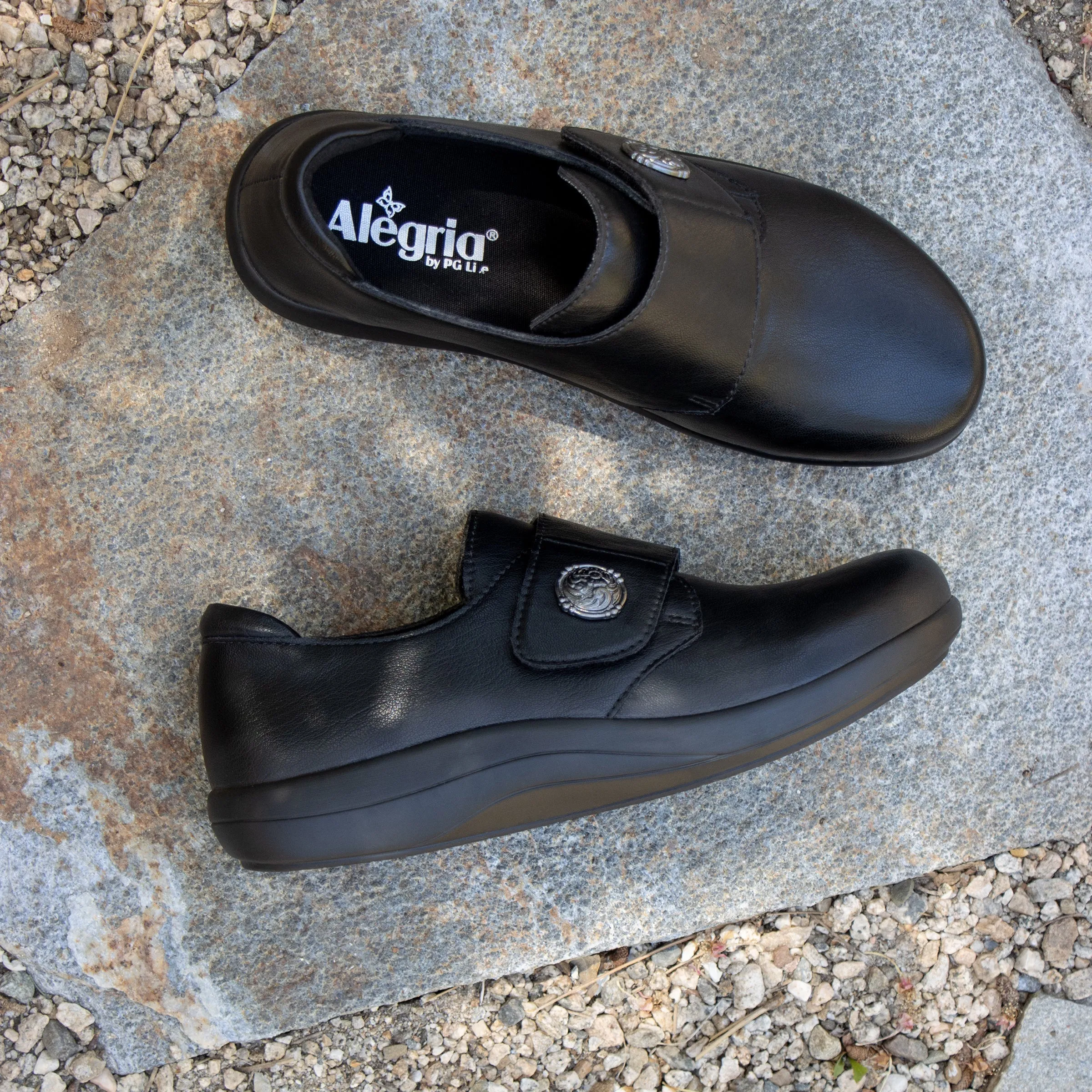 Spright Black Smooth Shoe