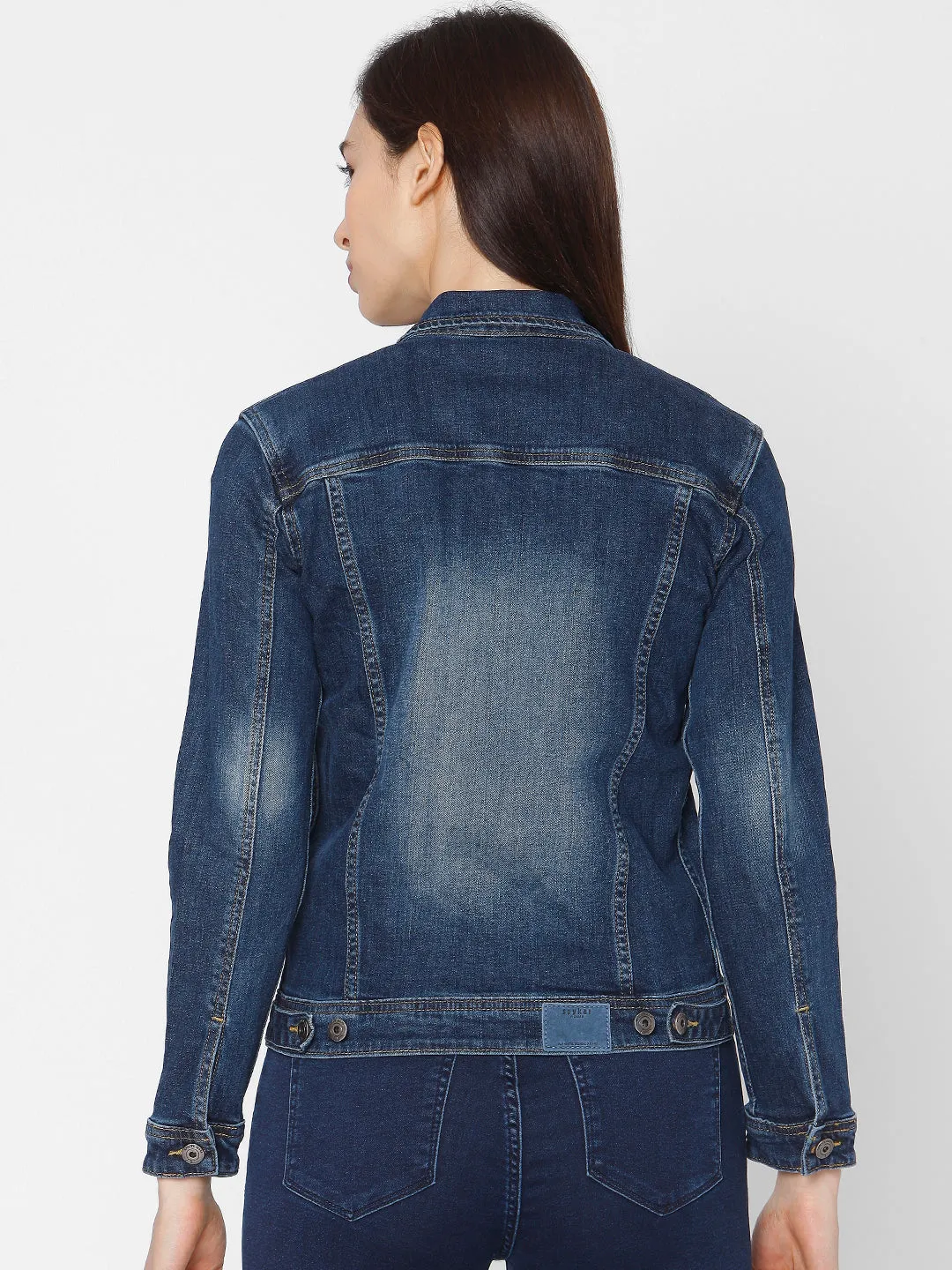 Spykar Blue Women Trucker Jacket