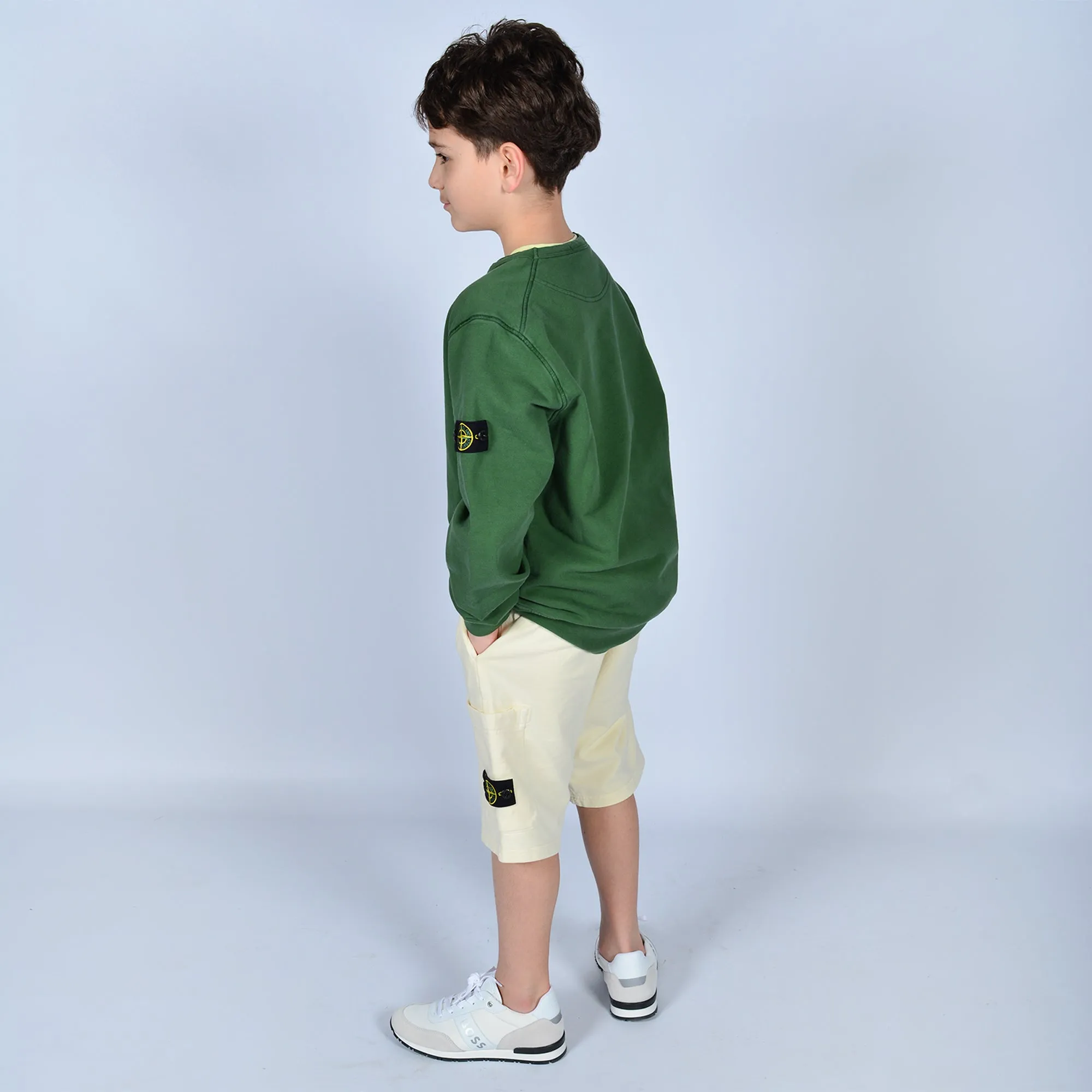 Stone Island Green Sweatshirt