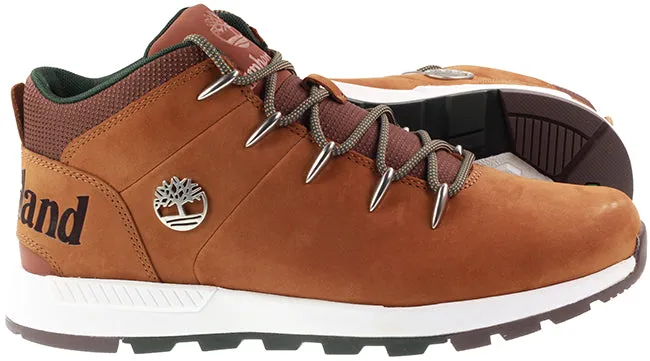 Timberland Boots Mens Sprint Trekker Mid Rust Nubuck