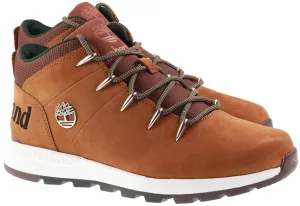 Timberland Boots Mens Sprint Trekker Mid Rust Nubuck