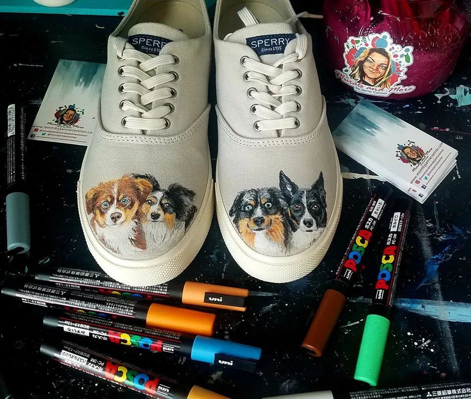 Vans Sneakers Pet Portrait