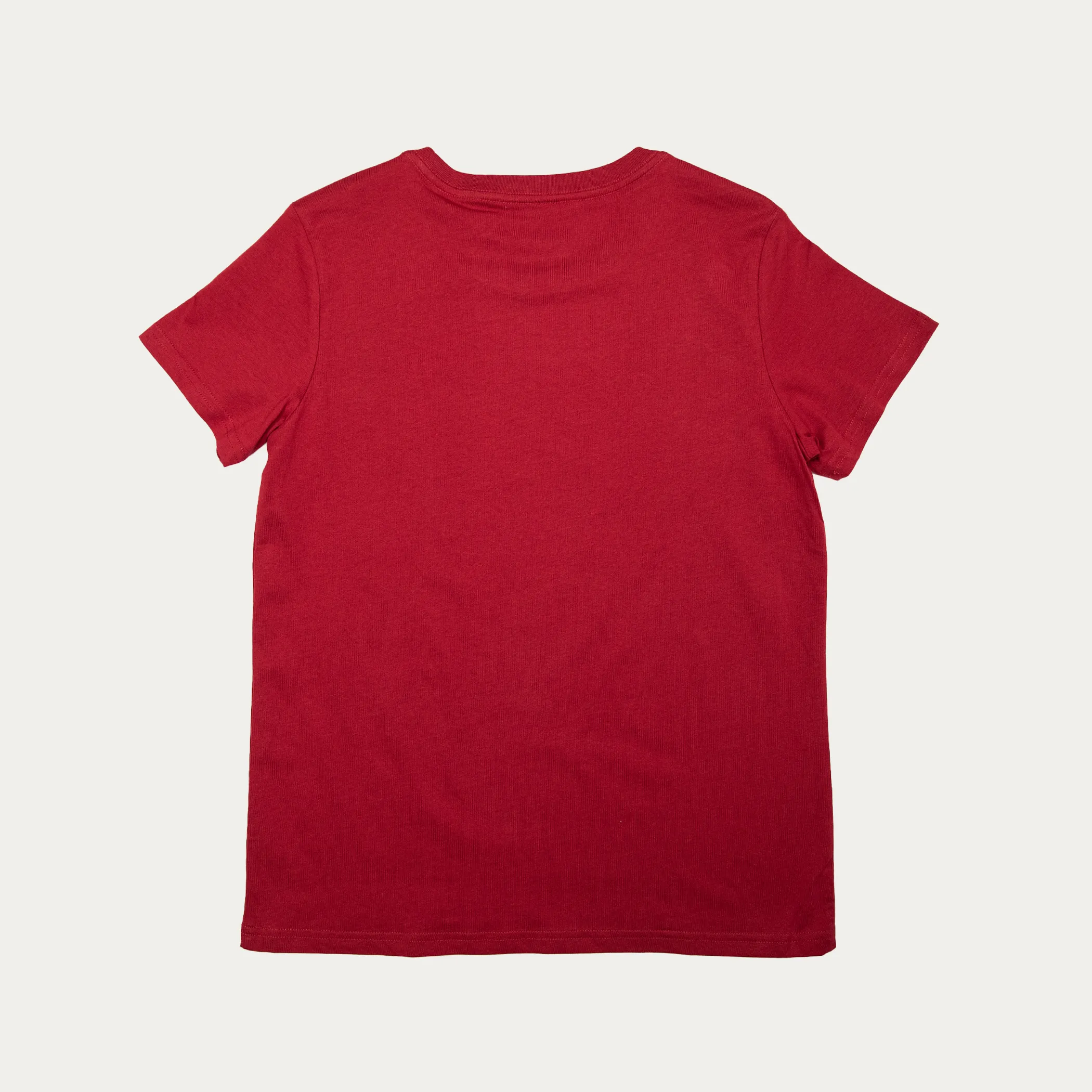 Women's Icon Round Tee in Cardinal