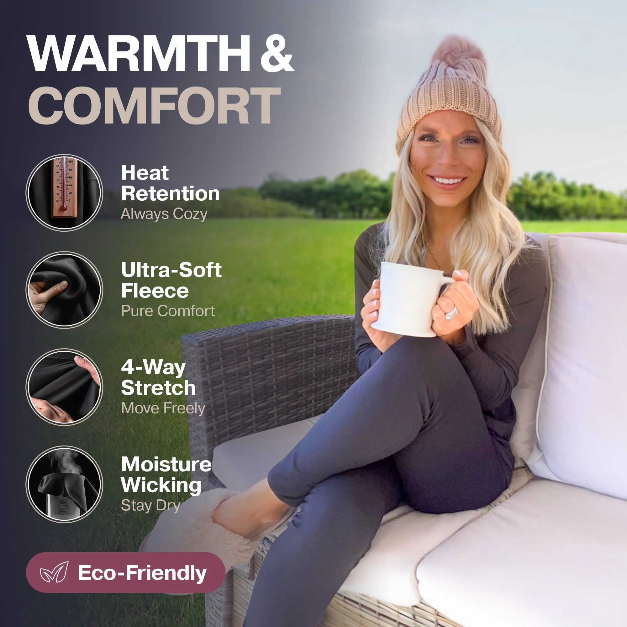 Women's Scoop Thermal Set