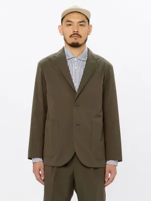 Wool Blend Twill 2B Jacket